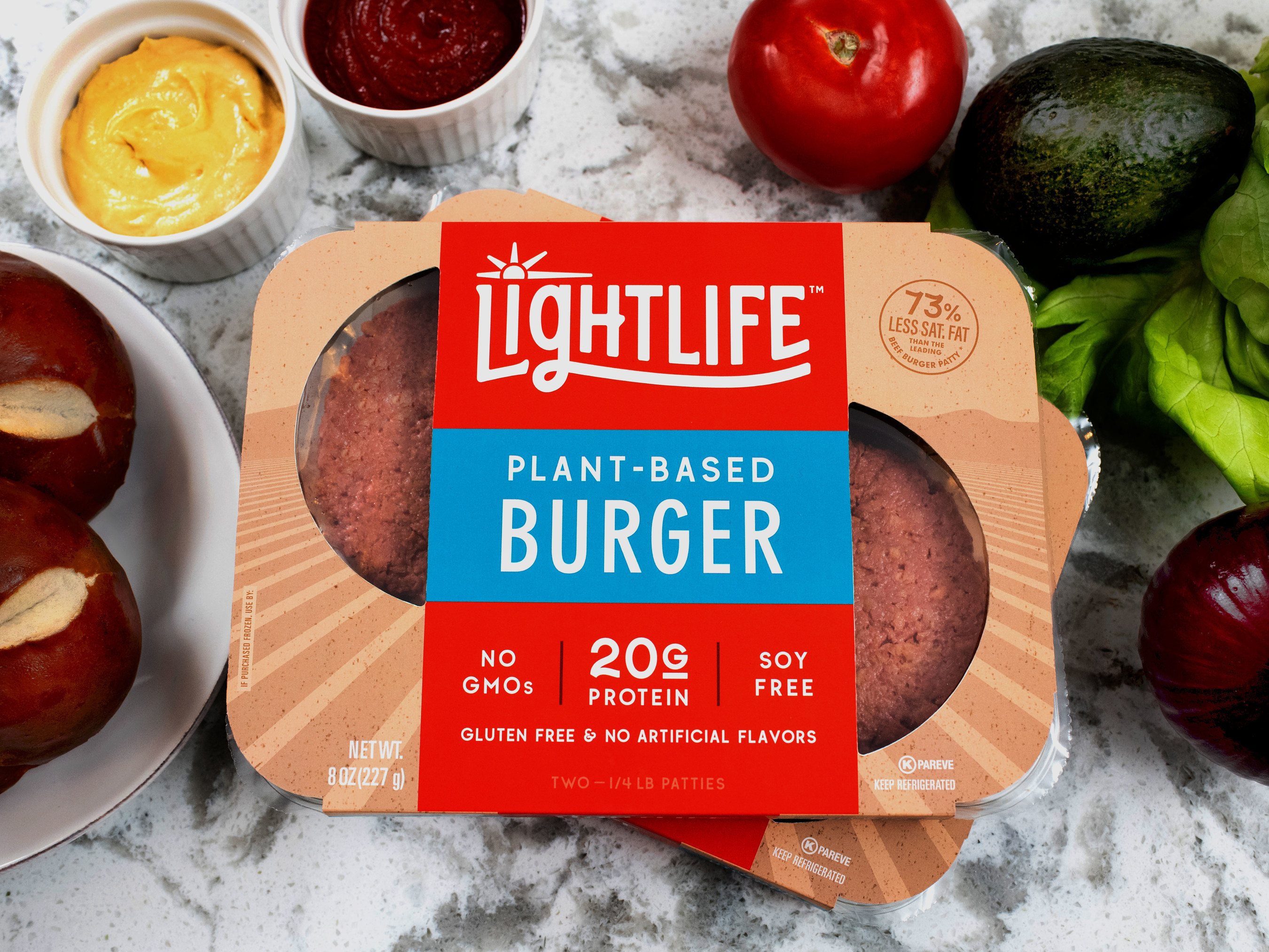 Lightlifes New Plant Based Burger Looks A Lot Like The Beyond Burger The Spoon