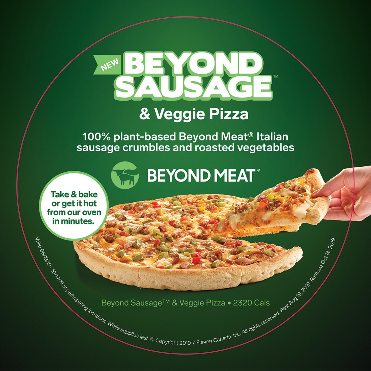 7Eleven in Canada Now Sells Beyond Meat Pizza for Grab &amp; Go The Spoon